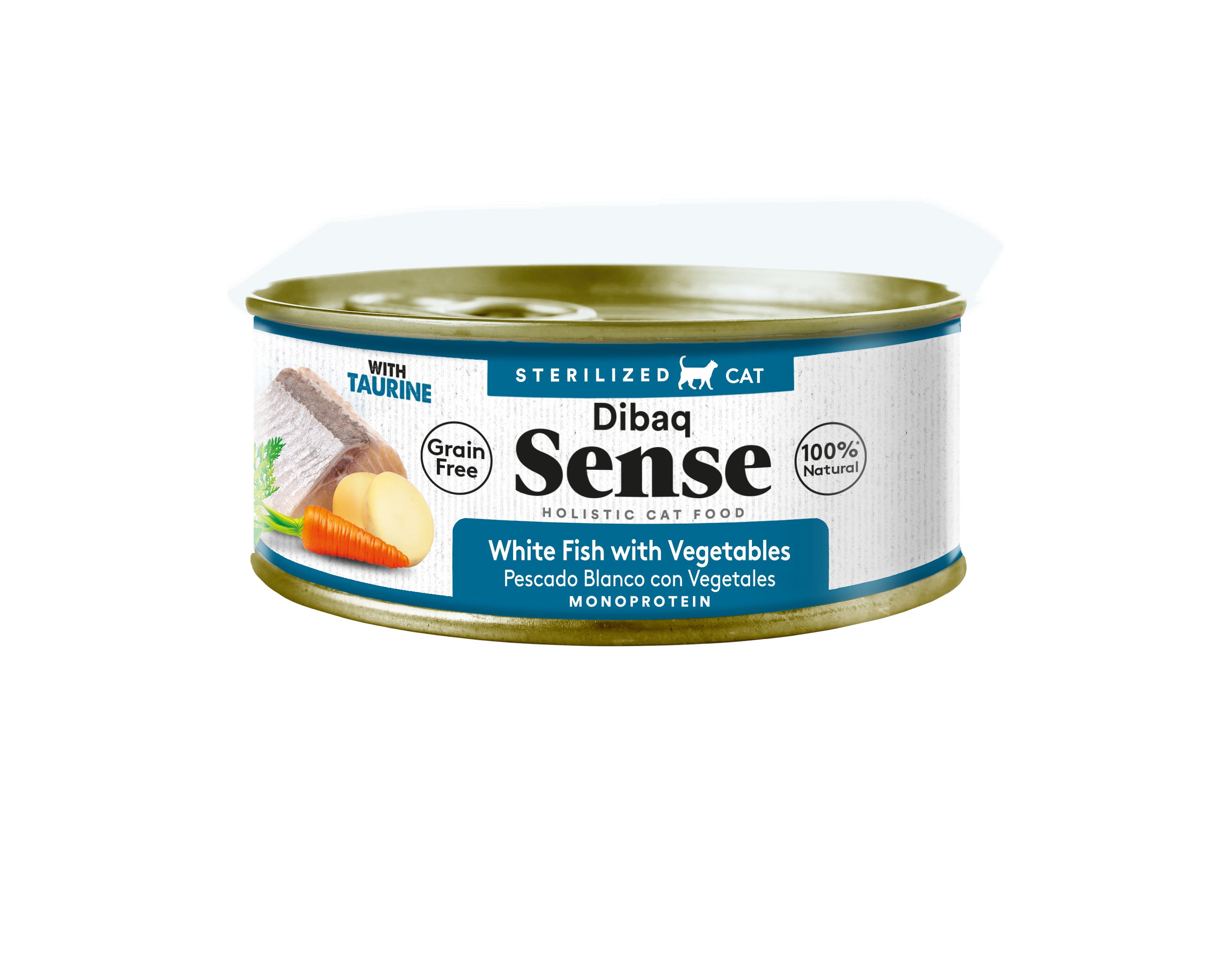 DIBAQ Sense getreidefrei Weißfisch Monoprotein 70g