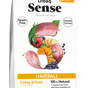 DIBAQ Sense getreidefrei Haarballen 1,5kg