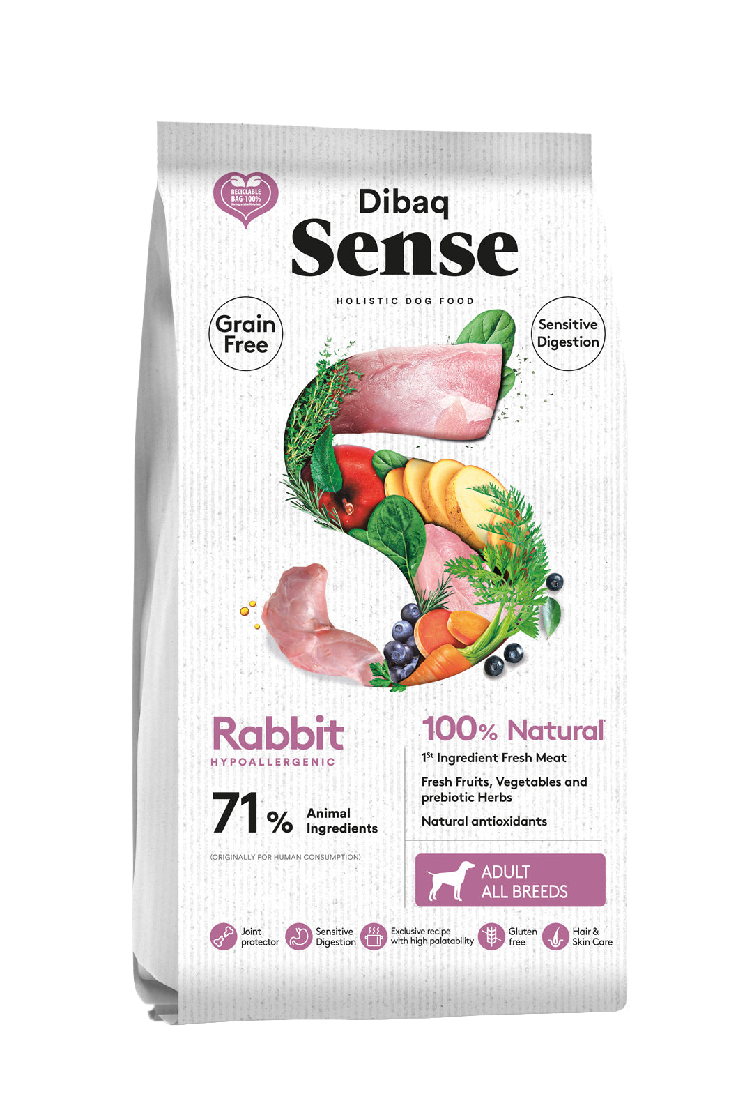 DIBAQ Sense getreidefrei Kaninchen 10kg