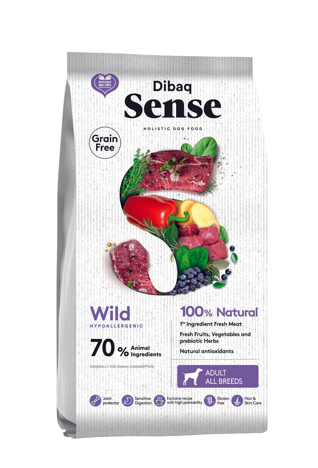 DIBAQ Sense getreidefrei Wild 10kg
