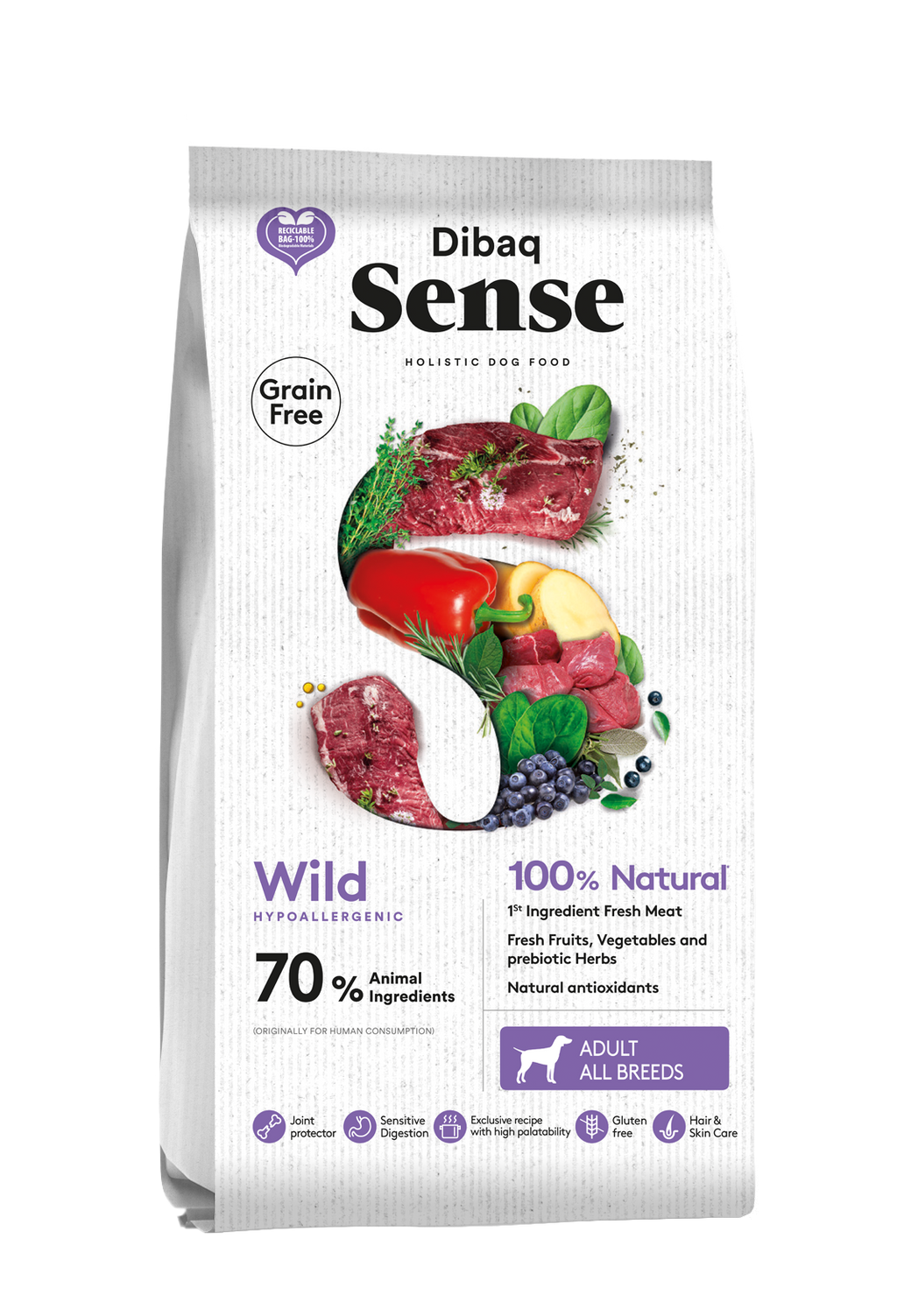 DIBAQ Sense getreidefrei Wild 10kg