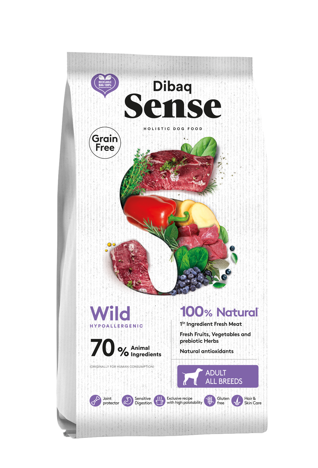 DIBAQ Sense getreidefrei Wild 10kg