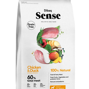 DIBAQ Sense getreidefrei Huhn & Ente 2kg