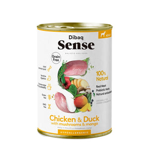 DIBAQ Sense getreidefrei Huhn & Ente 380g