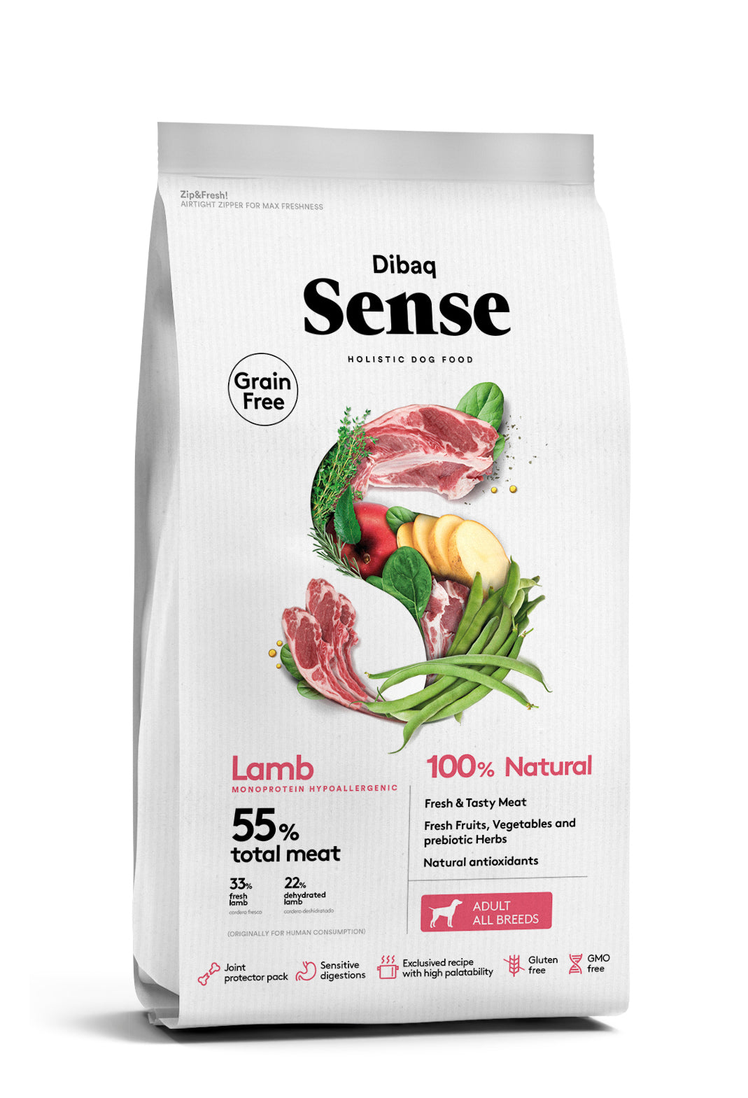 DIBAQ Sense getreidefrei Lamm 12kg
