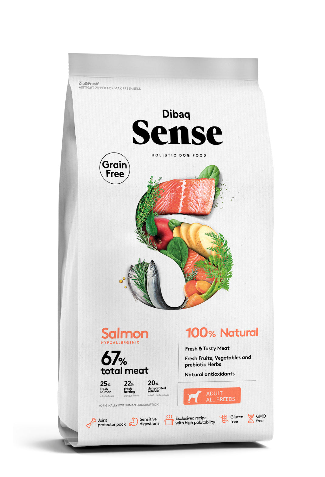 DIBAQ Sense getreidefrei Lachs 2kg