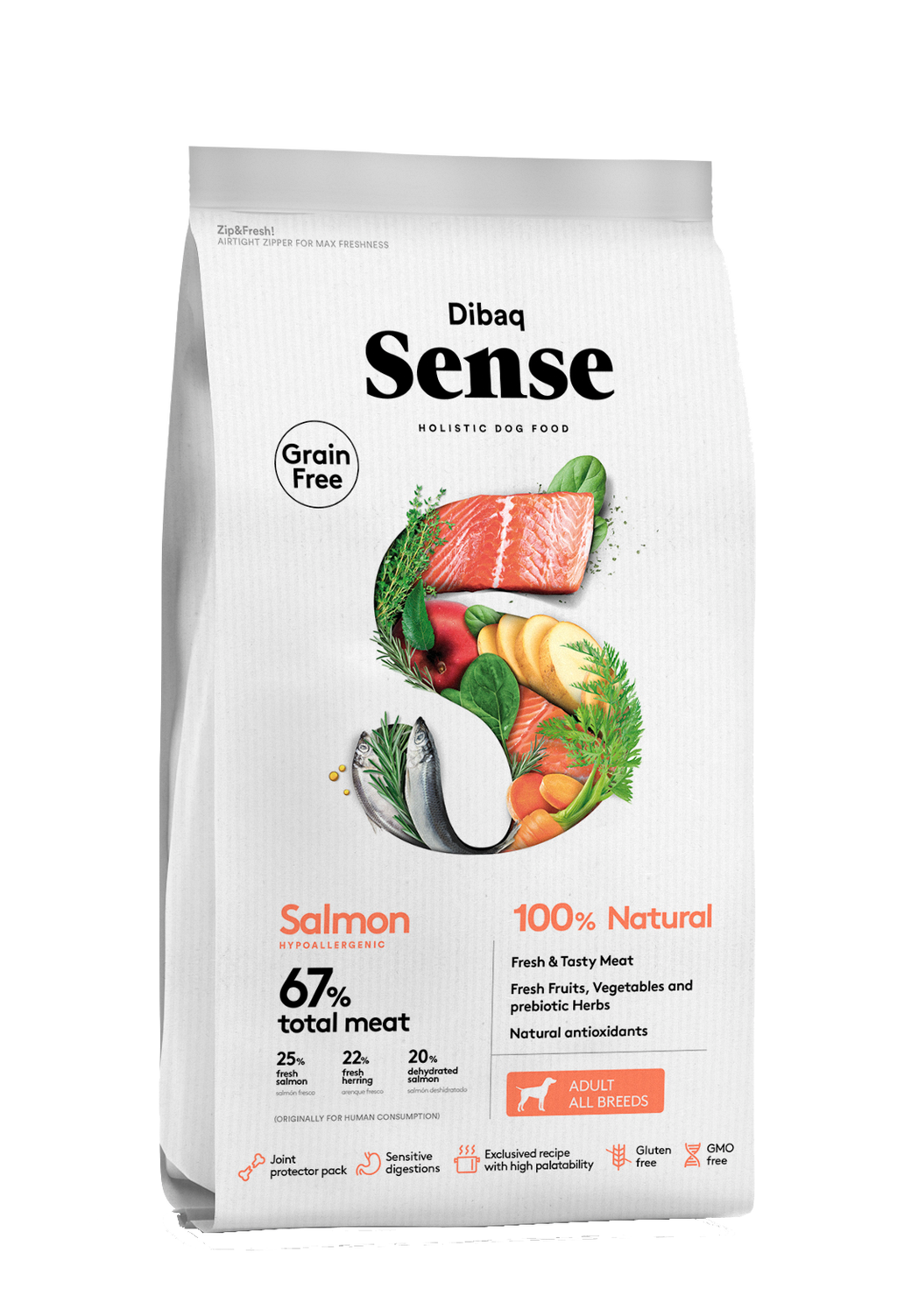 DIBAQ Sense getreidefrei Lachs 12kg