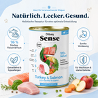 DIBAQ Sense getreidefrei WELPEN Lachs & Truthahn 380g
