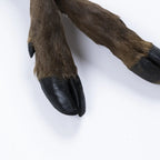 Royal Diamonds Hirschunterbein mit Fell 3 Stück