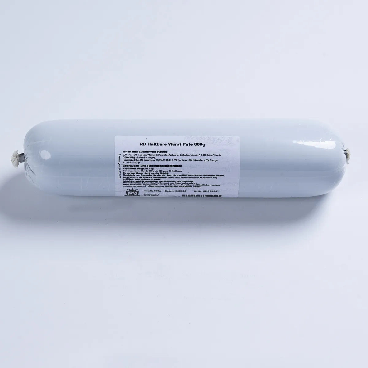 Royal Diamonds haltbare Schnittwurst Pute 800g