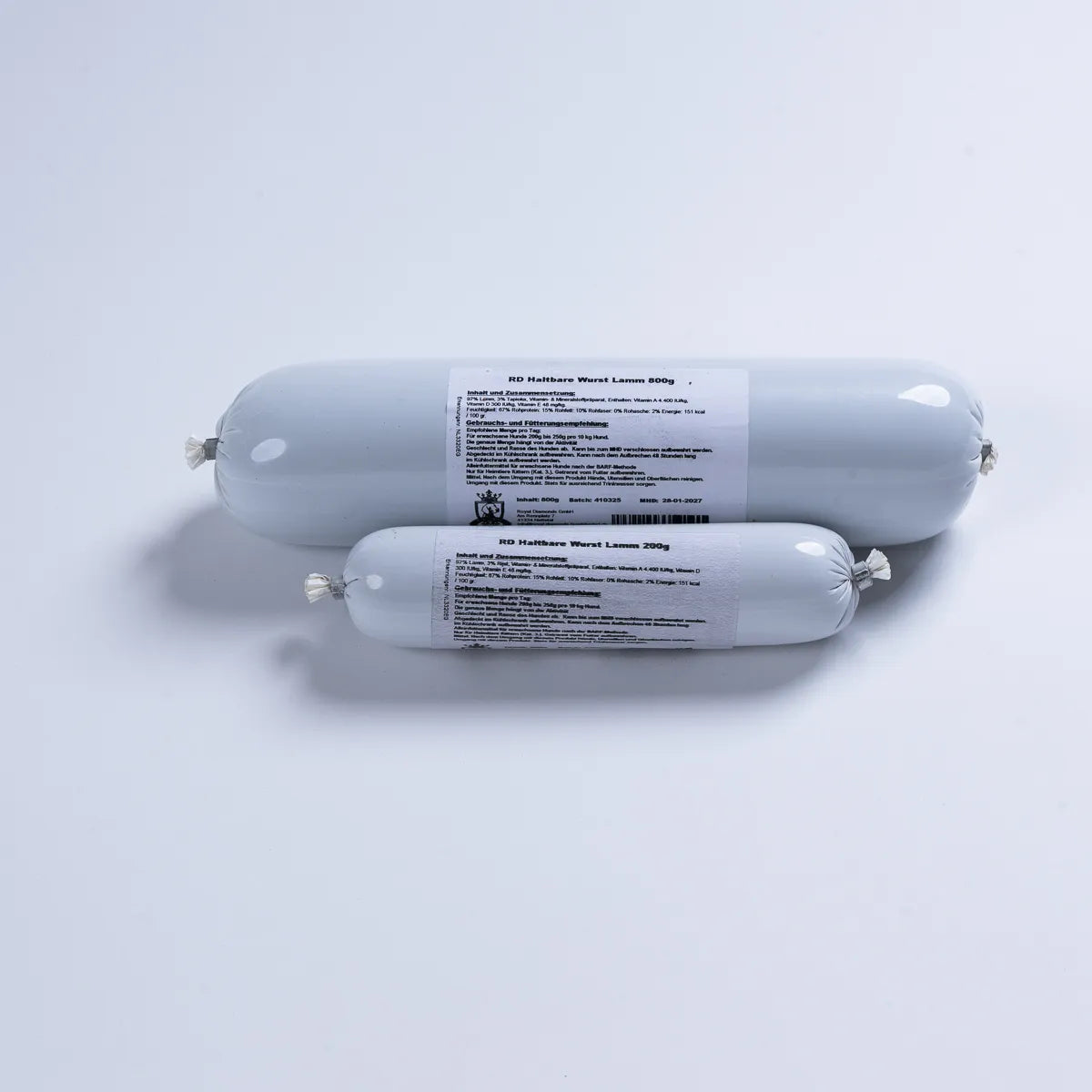 Royal Diamonds haltbare Schnittwurst Lamm 800g