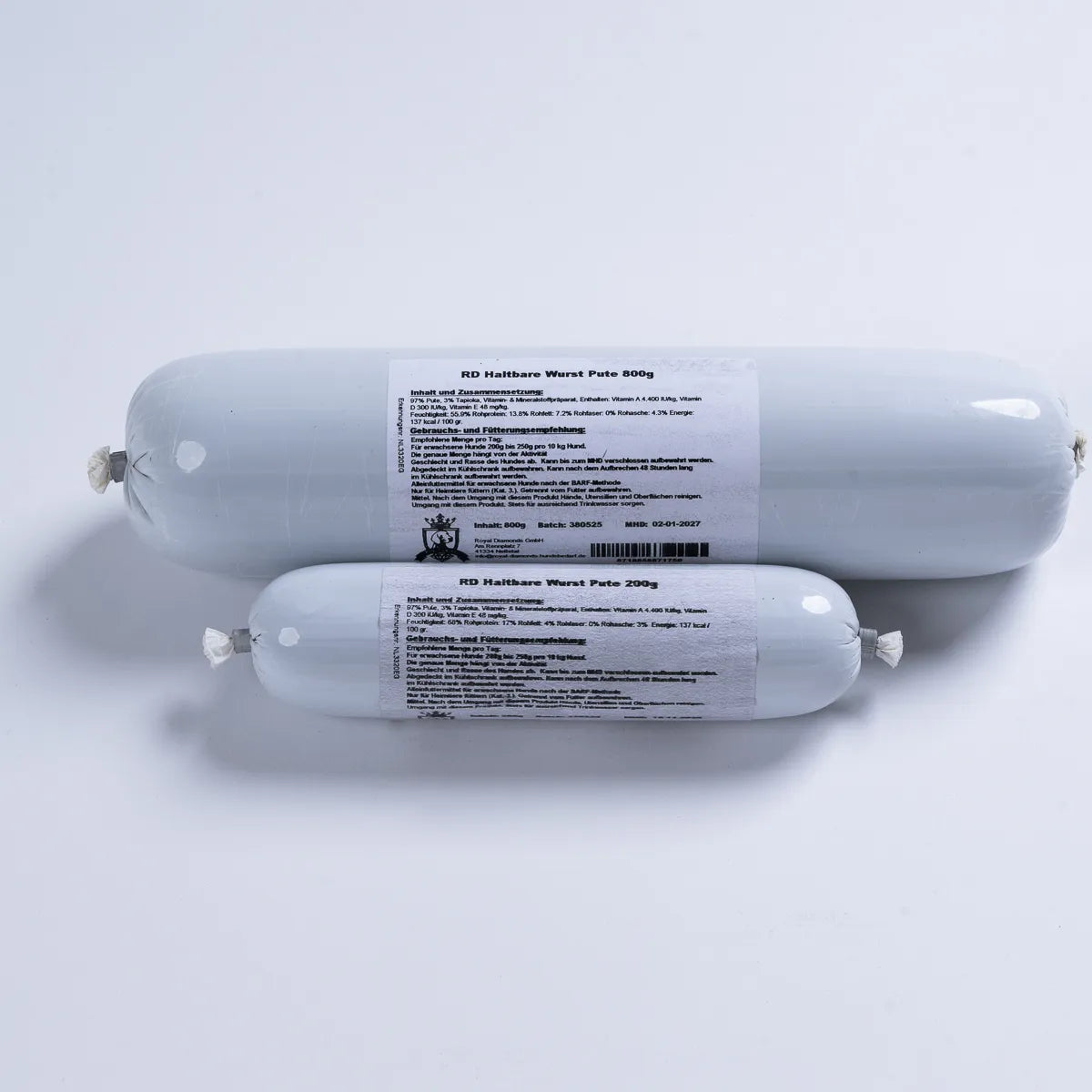 Royal Diamonds haltbare Schnittwurst Pute 200g