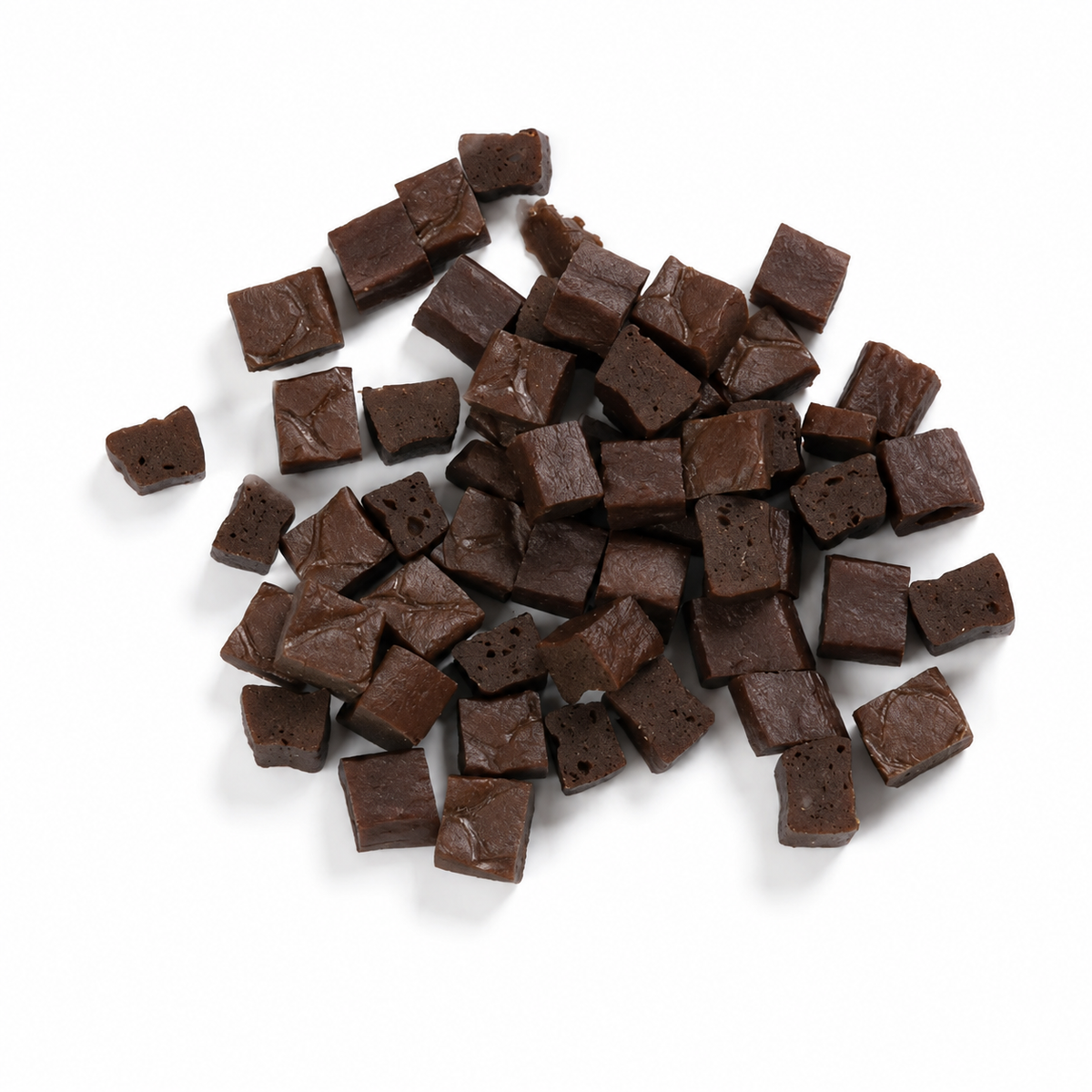 Trainee Treats Lamm sind auf einem weißen Hintergrund zu sehen.