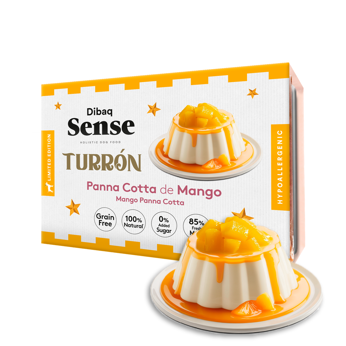 Dibaq Sense Nougat Mango Panna Cotta