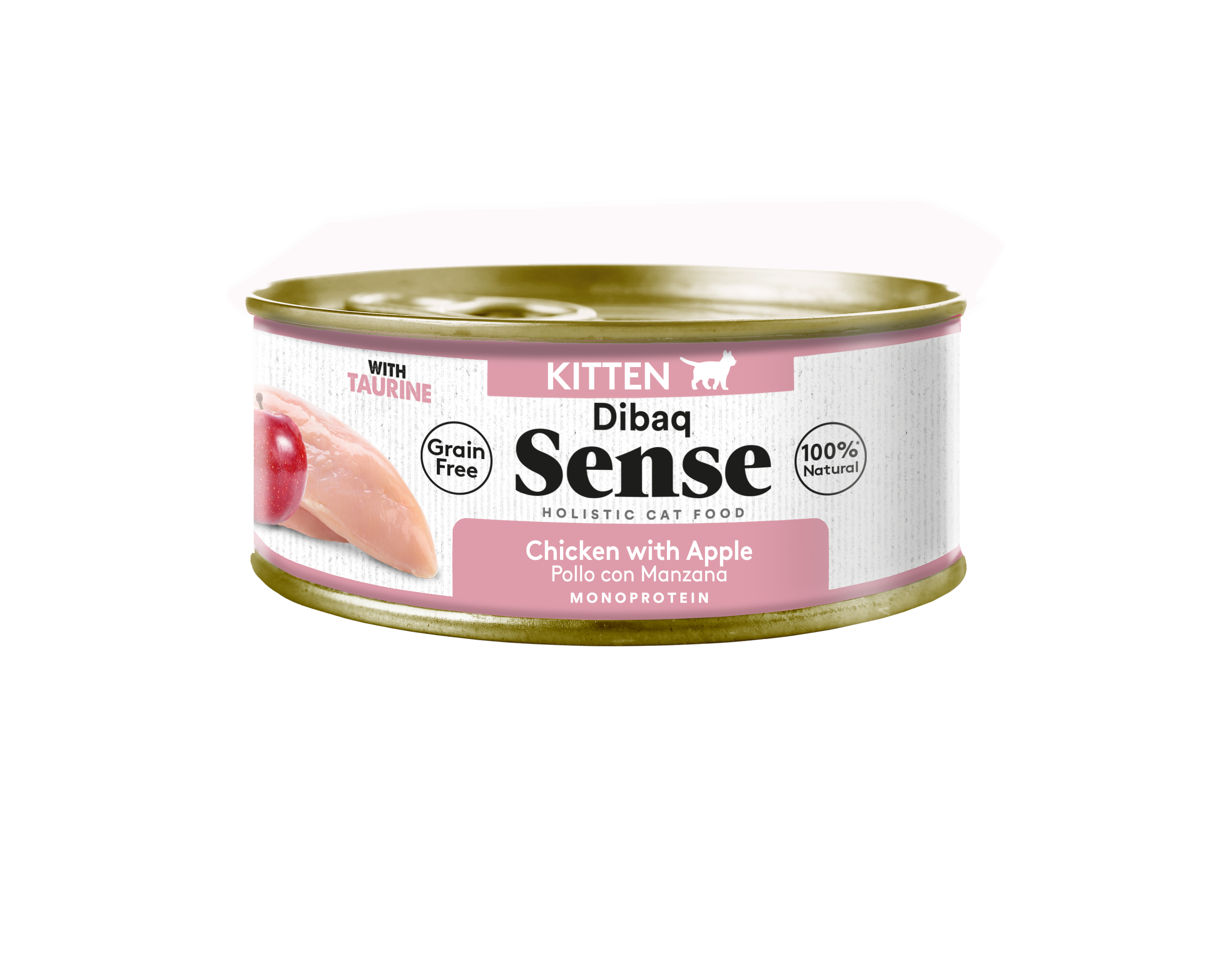 DIBAQ Sense getreidefrei Kitten Huhn mit Apfel Monoprotein 70g