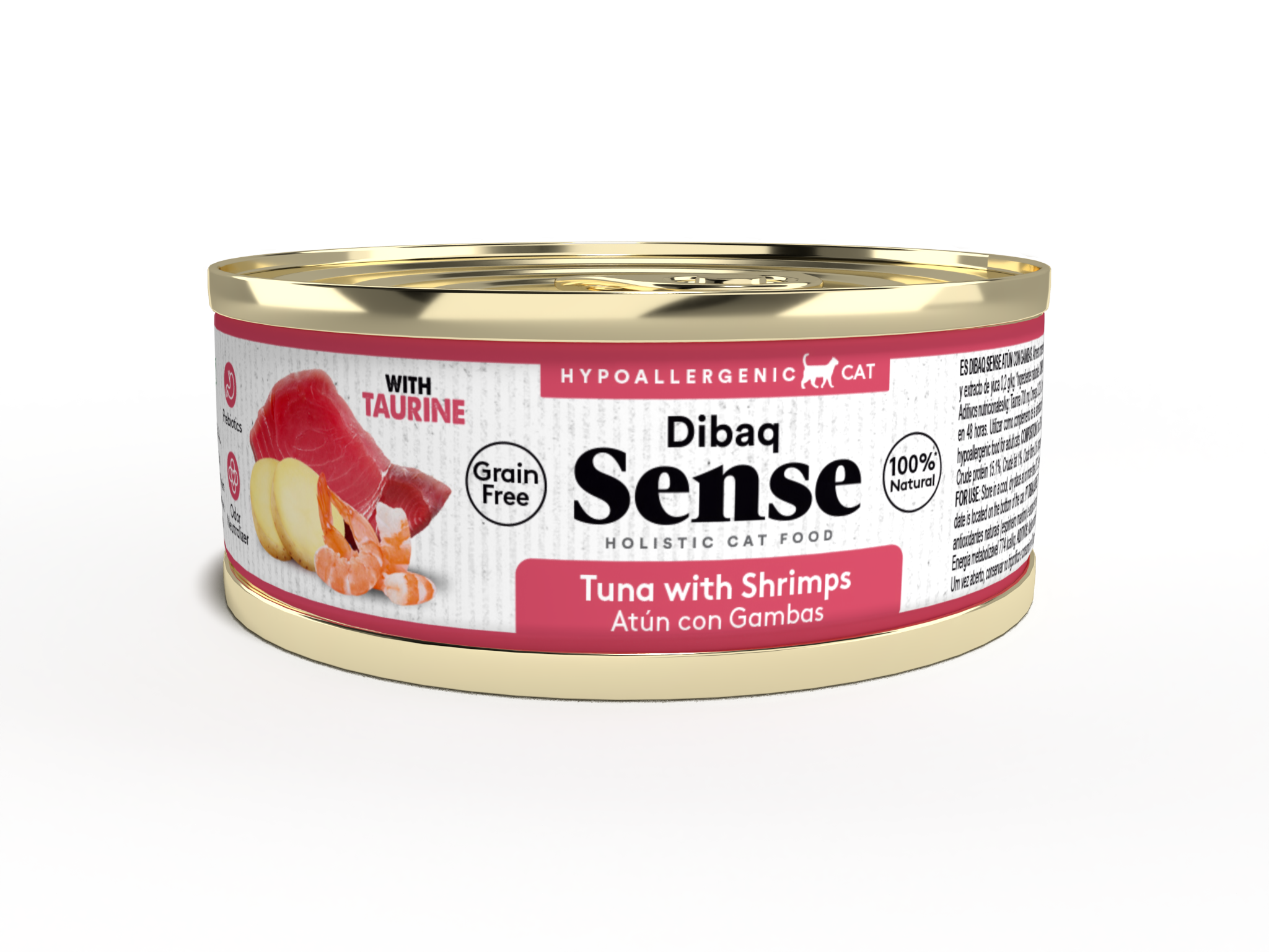 DIBAQ Sense getreidefrei Tuhnfisch & Garnelen 70g