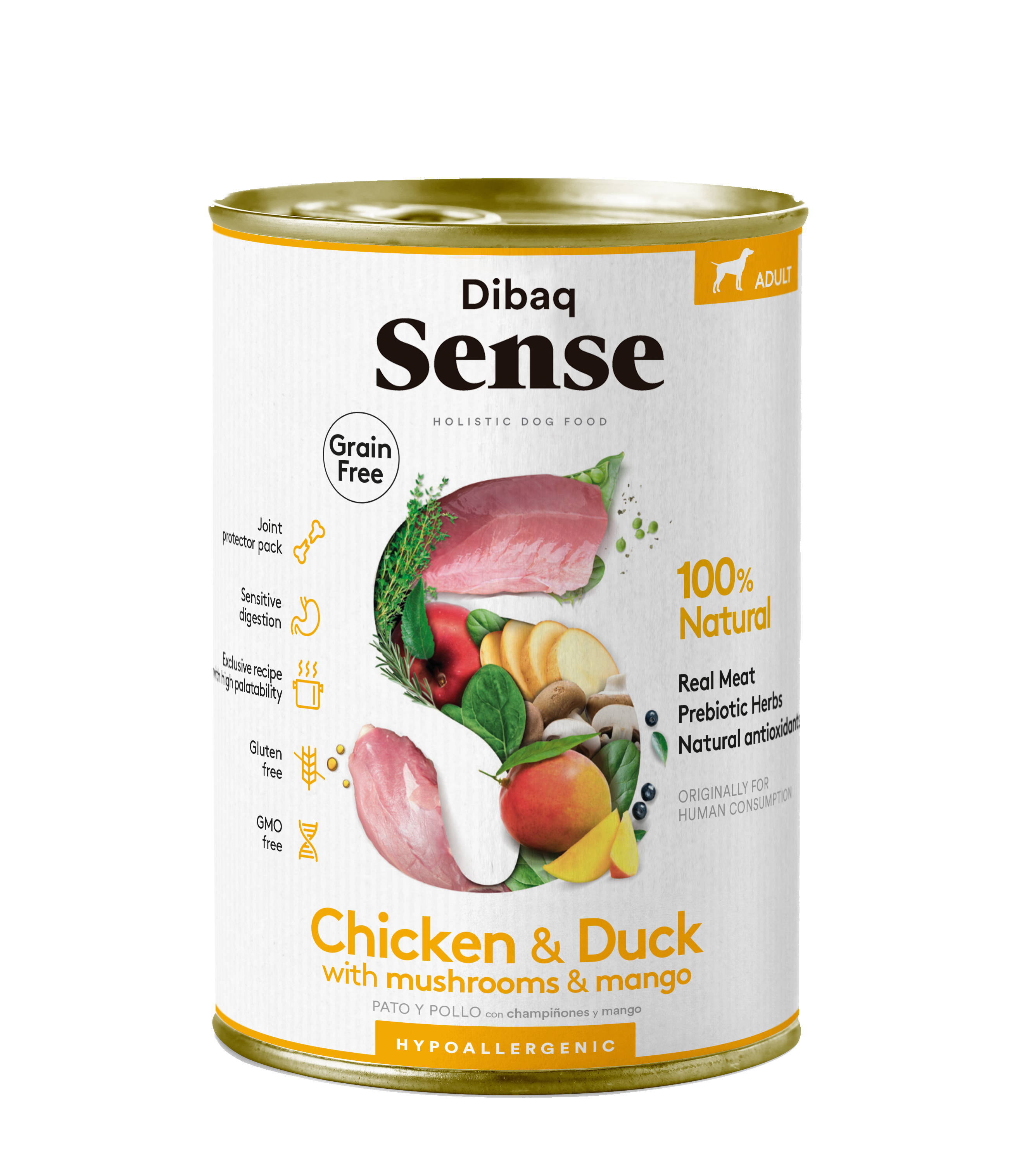 DIBAQ Sense getreidefrei Huhn & Ente 380g