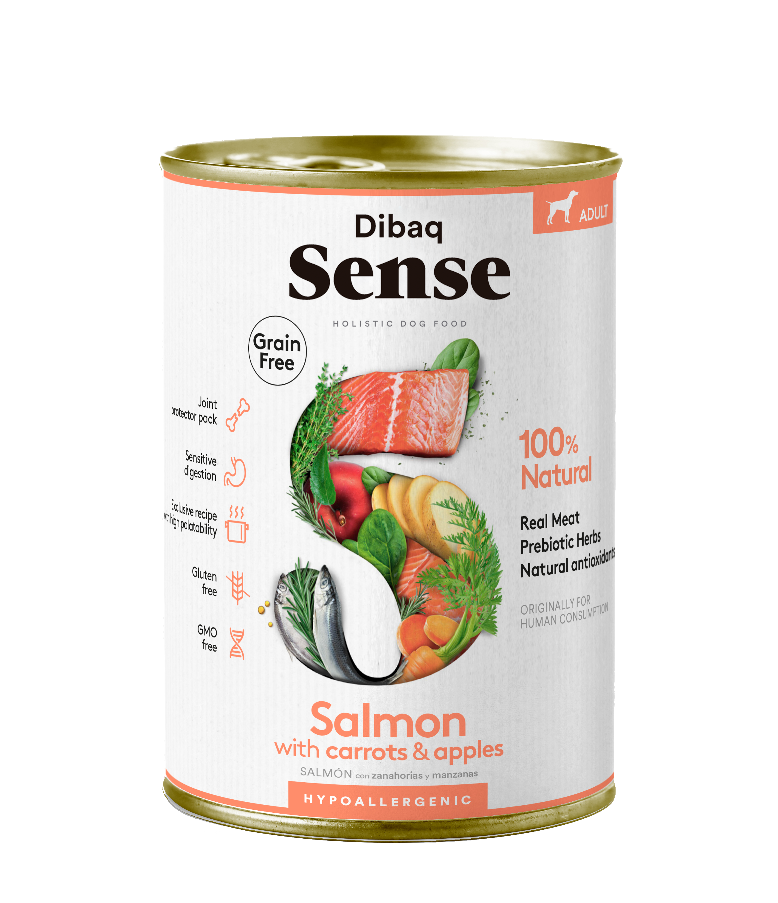 DIBAQ Sense getreidefrei Lachs 380g