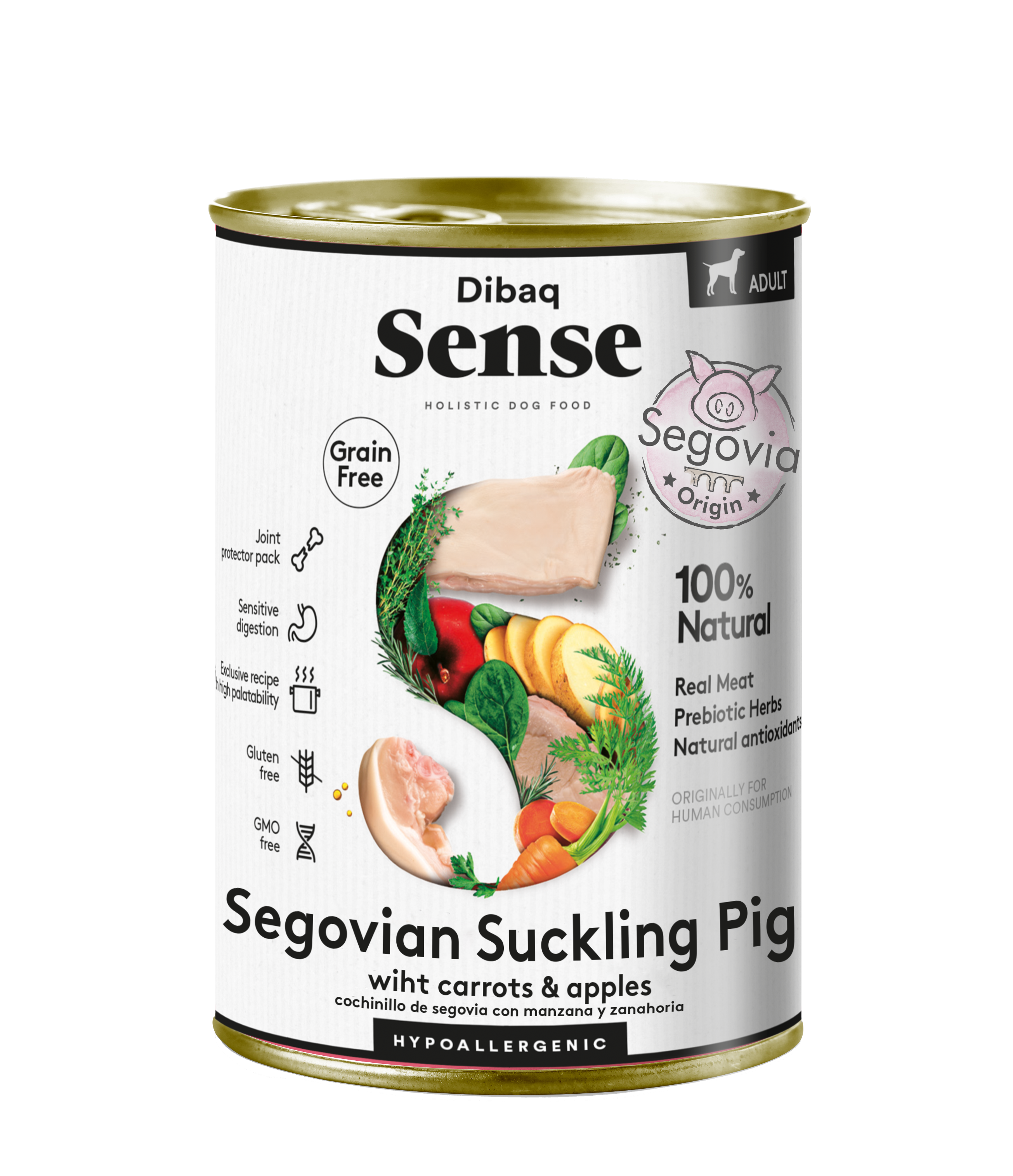 DIBAQ Sense getreidefrei Spanferkel 380g