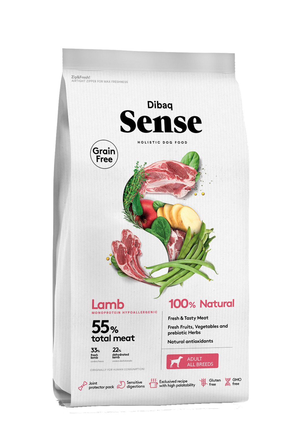DIBAQ Sense getreidefrei Lamm 12kg