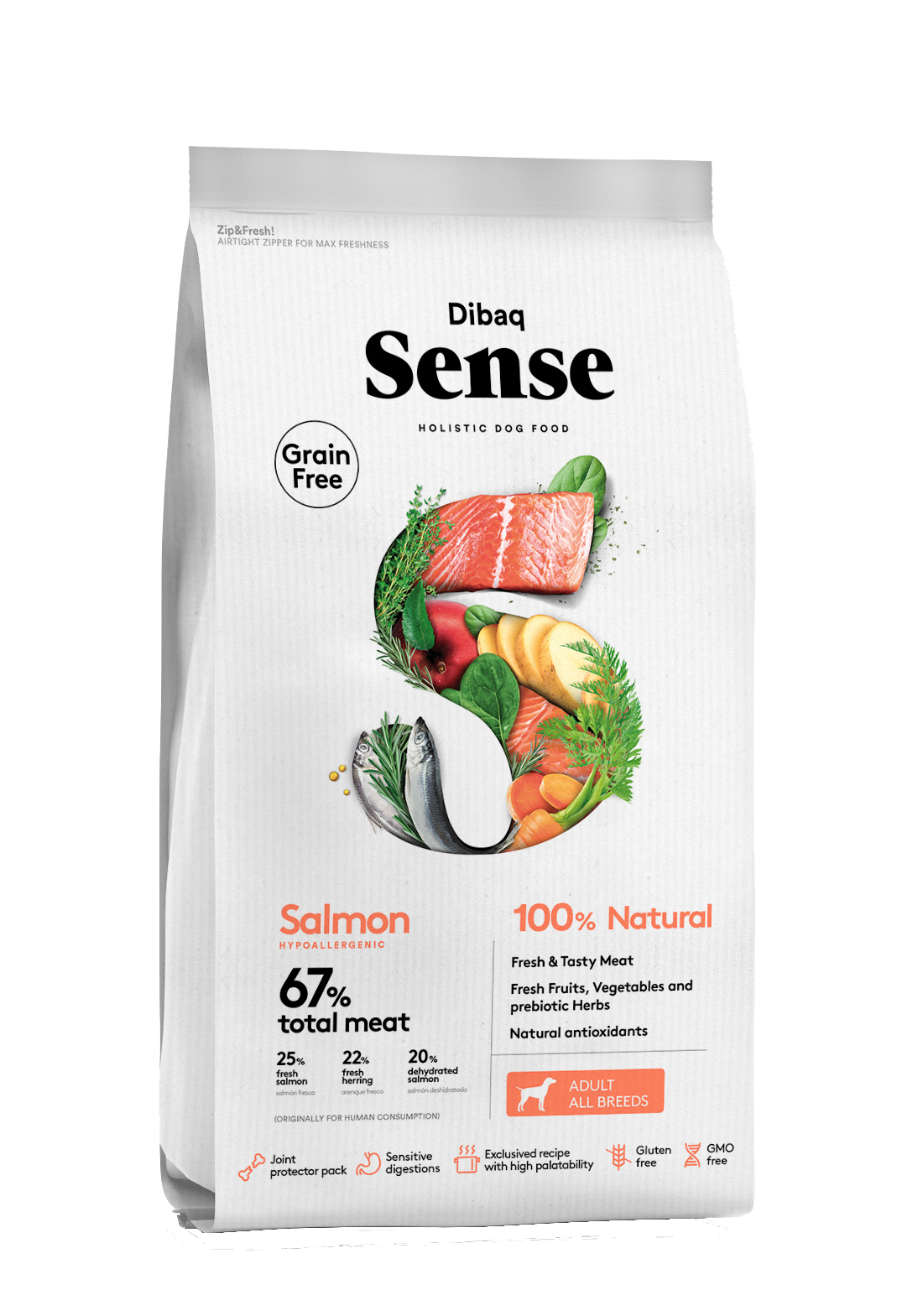 DIBAQ Sense getreidefrei Lachs 2kg