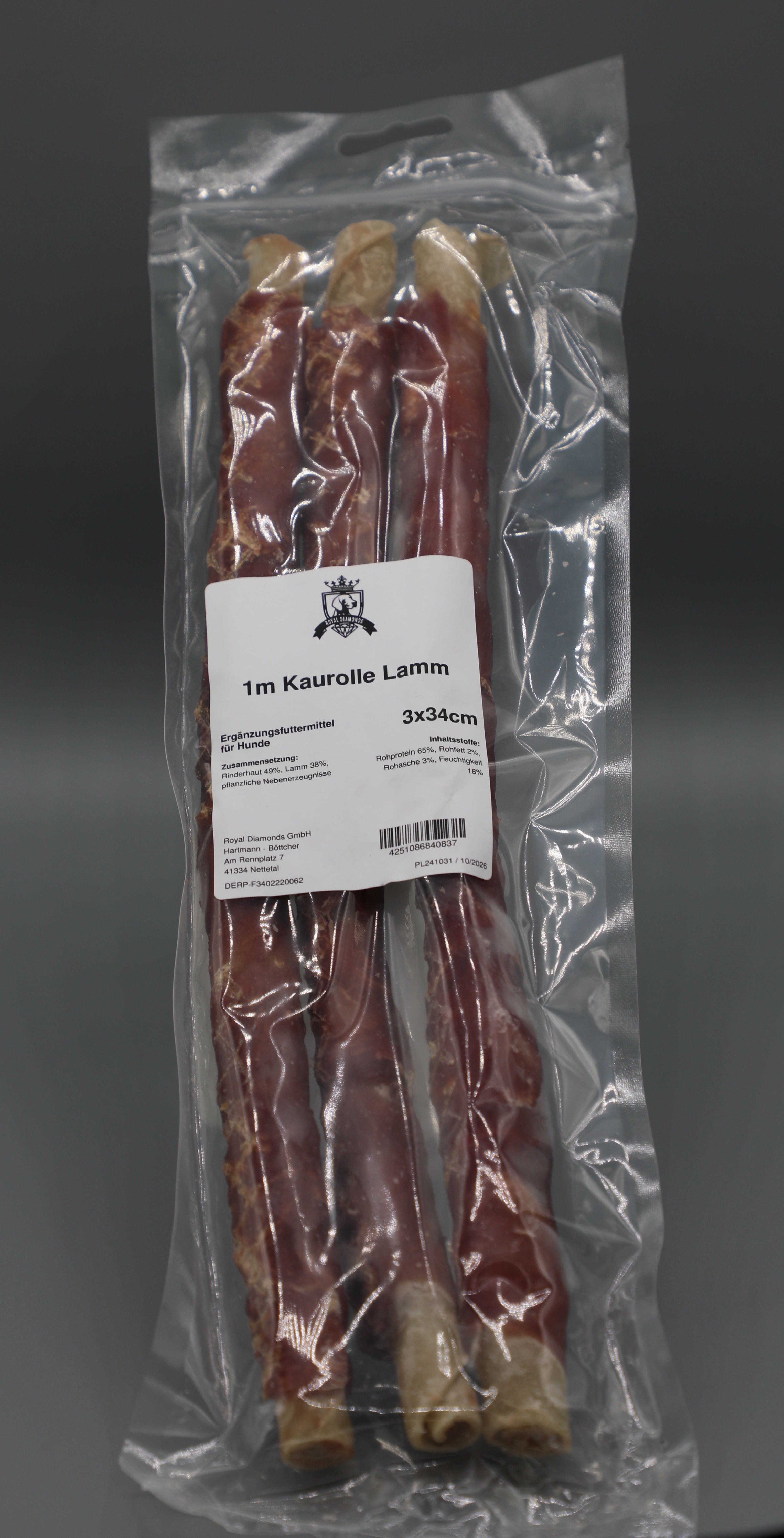 Royal Diamonds Kaurolle Lamm 1m